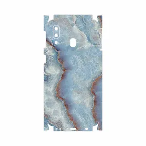 MAHOOT Blue Ocean Marble-FullSkin Cover Sticker for Samsung Galaxy A40