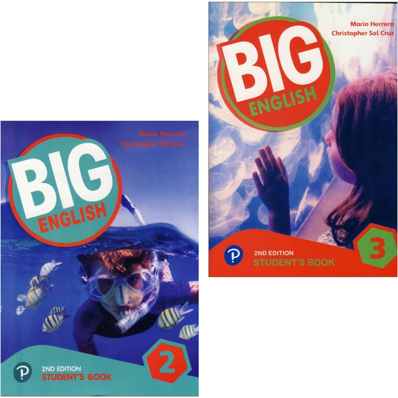 کتاب Big English اثر جمعی از نویسندگان انتشارات Pearson دو جلدی
