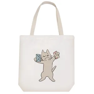 ساک خرید خندالو طرح گربه نامه رسان کد 10388