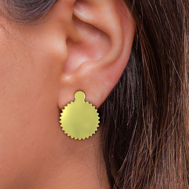 گوشواره طلا 18 عیار زنانه مدوپد مدل دایره کد GA1-10830 گوشواره طلا 18 عیار زنانه مدوپد مدل دایره کد GA1-10830