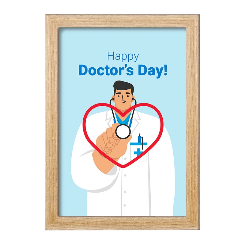 تابلو خندالو مدل پزشک و پرستار کد 31031