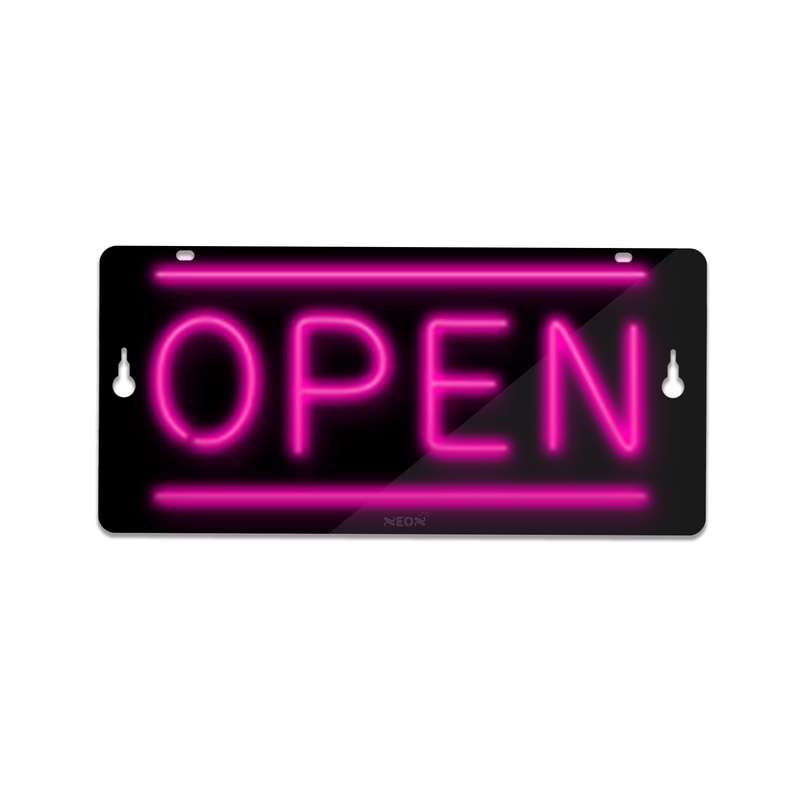 چراغ دیواری نئون دیزاین طرح Open-BL_PN
