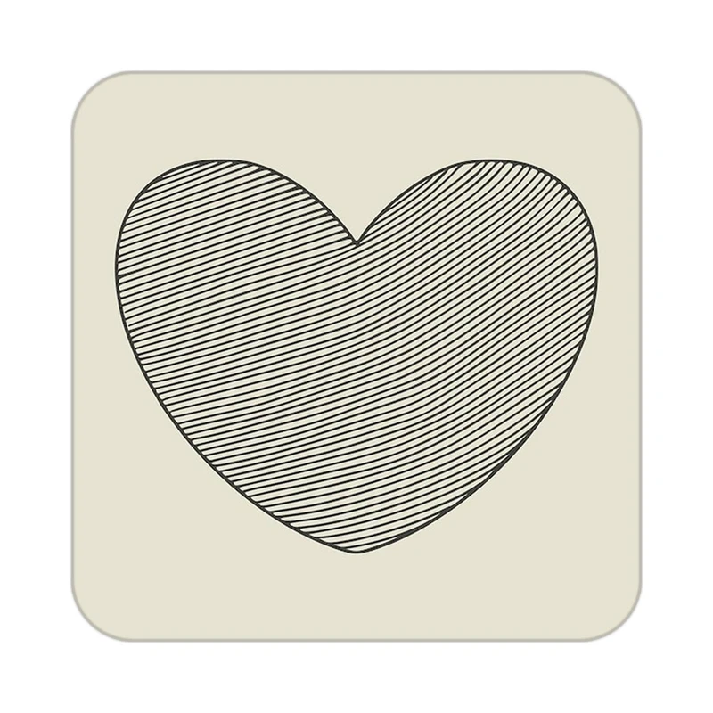 زیر لیوانی کاکتی طرح عاشقانه مدل mp38518