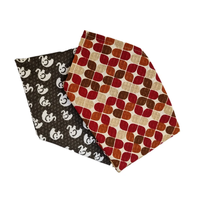 دستمال نظافت خانه و آشپزخانه پنبه‌، نخ مدل MTA06 بسته 2 عددی