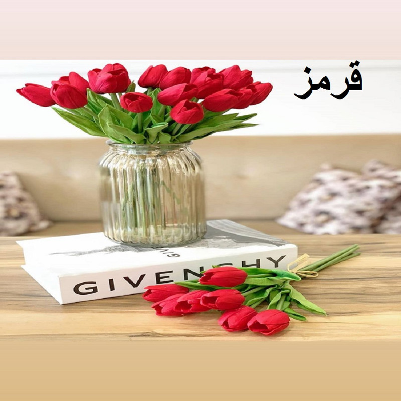 دسته گل مصنوعی مدل لاله کد PA-1060