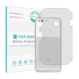 Rockspace HyGEL model Transparent phone back protector suitable for Google Pixel mobile phone