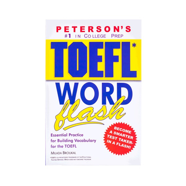 کتاب TOEFL Word Flash اثر milada broukal انتشارات petersons