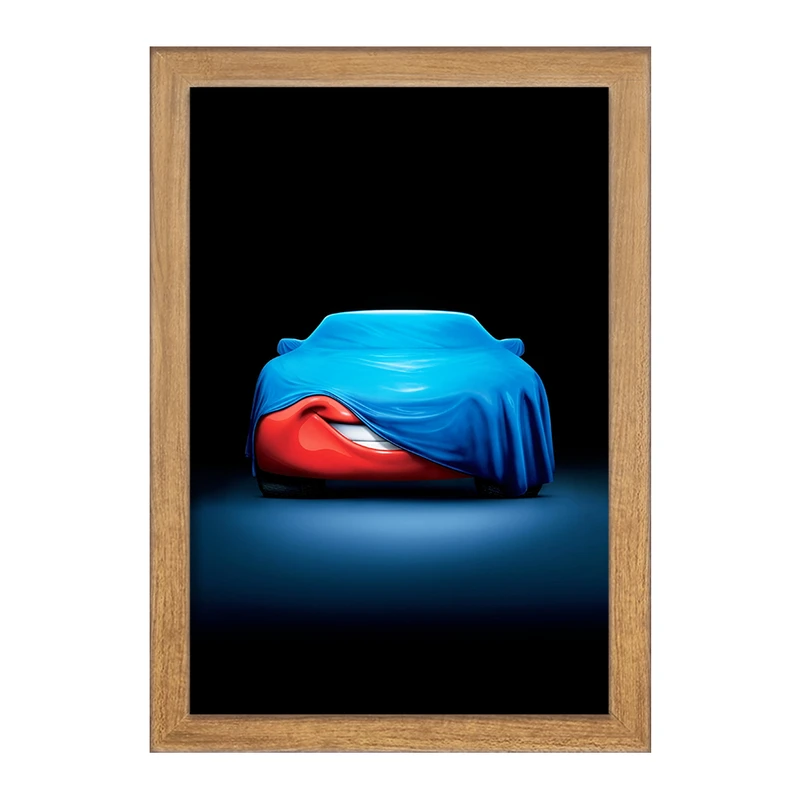تابلو خندالو مدل مک‌کوئین (Lightning McQueen) کد F6814