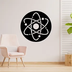 دیوارکوب طرح هسته اتم و الکترون مدل A1577-3030