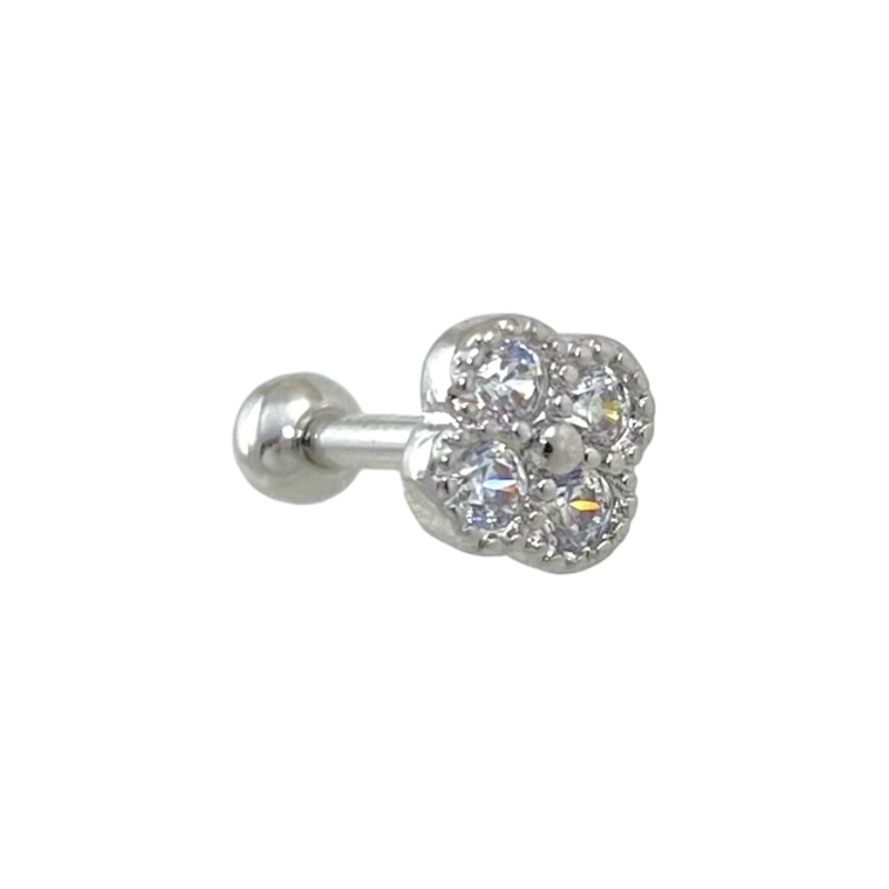 پیرسینگ گوش زنانه مدل گل کد P4422