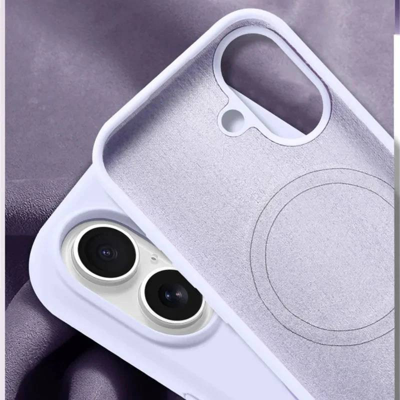 کاور عمو قاب مدل سیلیکونی پاک کنی مگ سیف دار مناسب برای گوشی موبایل اپل iPhone 12 / iPhone 12 Pro