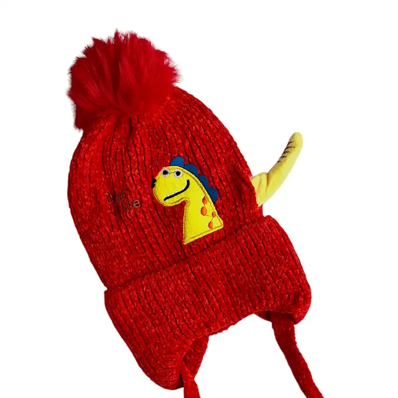 کلاه بافتنی بچگانه مدل دایناسورRO_147