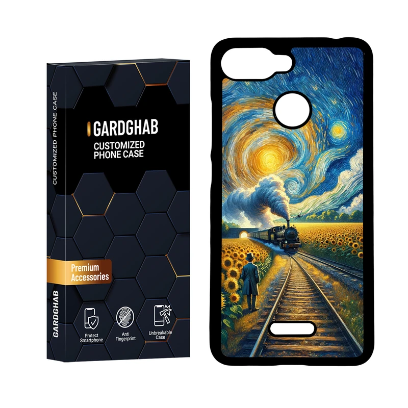 کاور گارد قاب مدل دور ژله ای هنری مناسب برای گوشی موبایل شیائومی Redmi 6