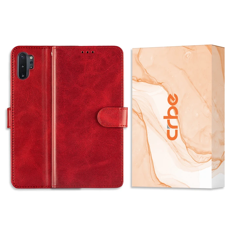 کیف کلاسوری کربی مدل VELLUM مناسب برای گوشی موبایل سامسونگ GALAXY NOTE 10 PLUS