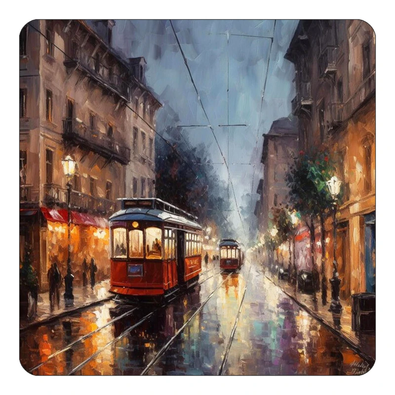 مگنت کاکتی طرح نقاشی رنگ روغن مدل mp72558