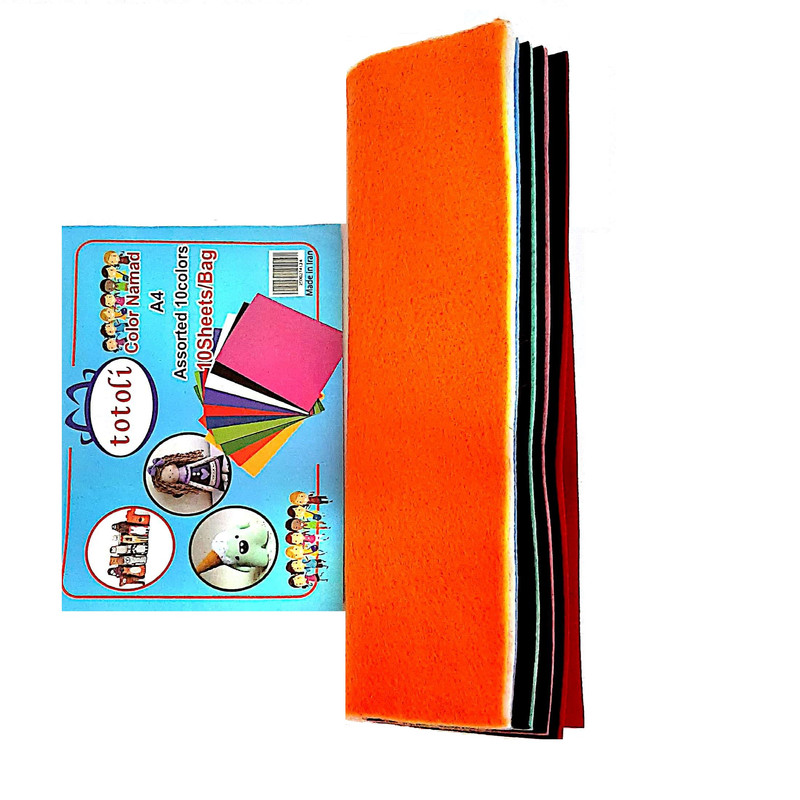 نمد مدل totoli بسته 10 عددی