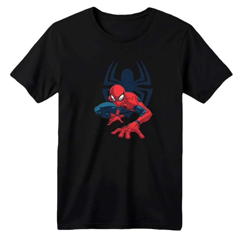 تی شرت آستین کوتاه بچگانه مدل مرد عنکبوتی کد ۱۴