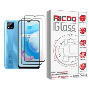 Ricoo Ricoo Glass MIX002 Screen Protector For Realme C20 Pack Of 2