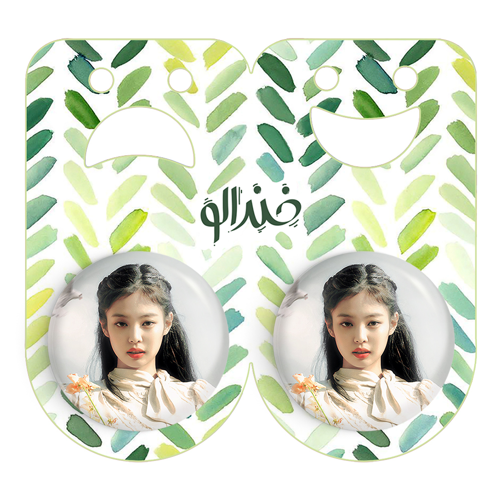 پیکسل خندالو مدل جنی بلک پینک کد 14041 به همراه مگنت