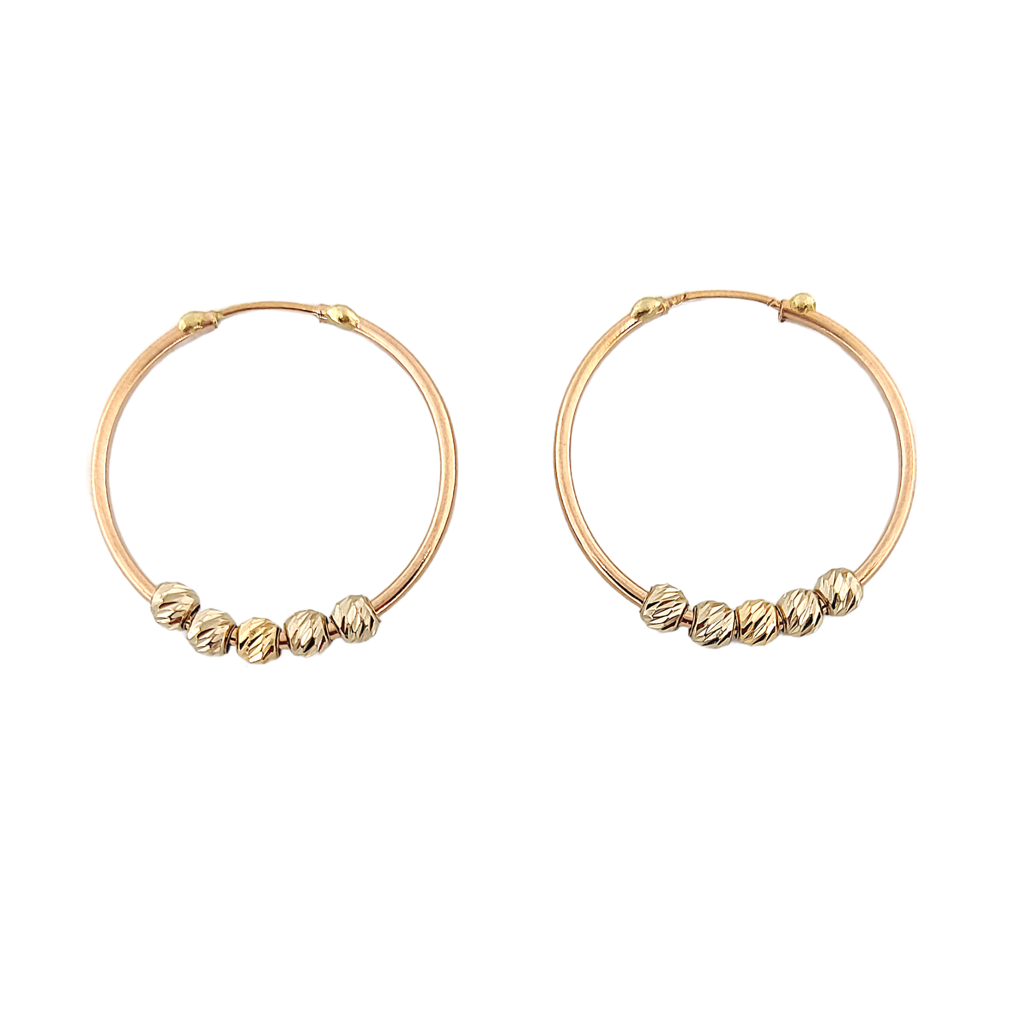 گوشواره طلا 18 عیار زنانه طلا و جواهرسازی افرا مدل البرنادو ۱۵۱