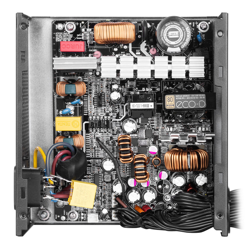 منبع تغذیه کامپیوتر 550 وات گرین مدل GP550A-ECO D