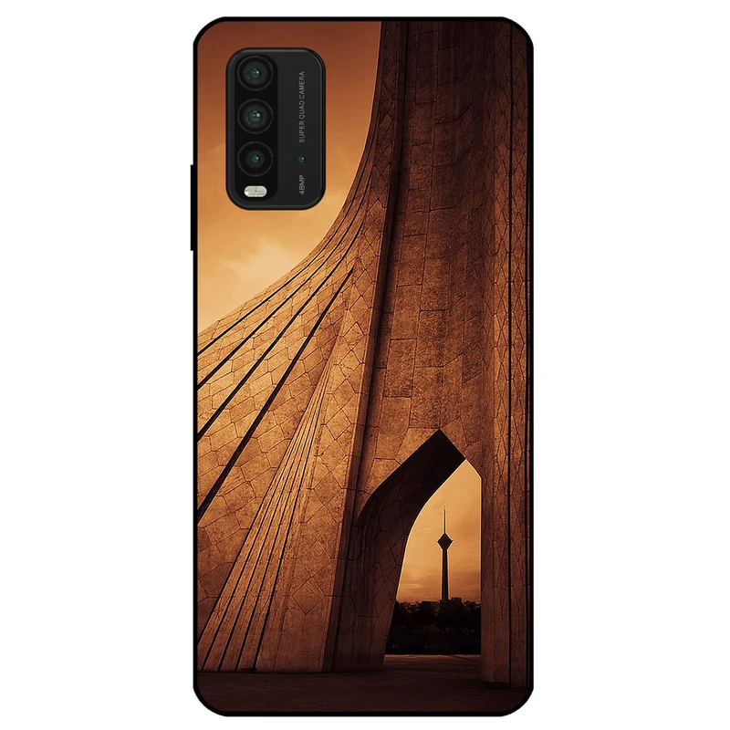 کاور مگافون طرح آزادی مدل 1901 مناسب برای گوشی موبایل شیائومی Redmi 9T 