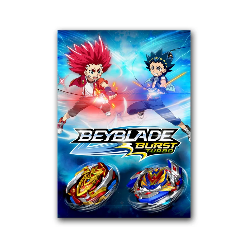 تابلو شاسی مدل انیمه فرفره های انفجاری کد 004