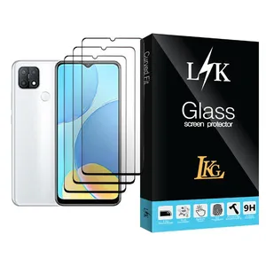 LKG LK Glass MIX003 Screen Protector For Oppo A15s Pack Of 3