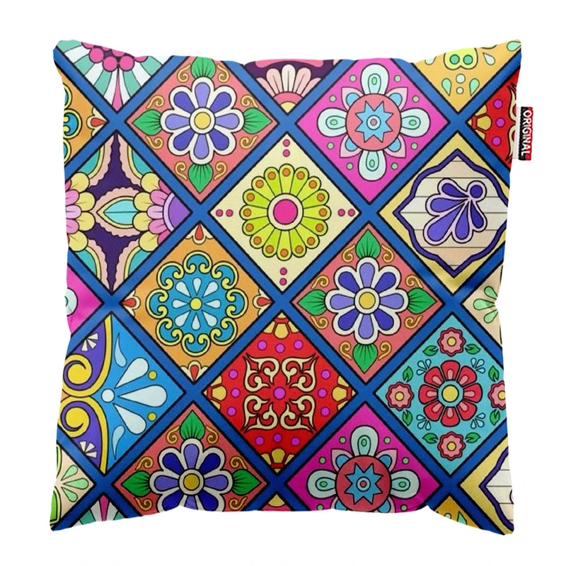 کوسن پاد آفرین طرح کلاسیک سنتی کد 2224 سایز 40*40 سانتی متر
