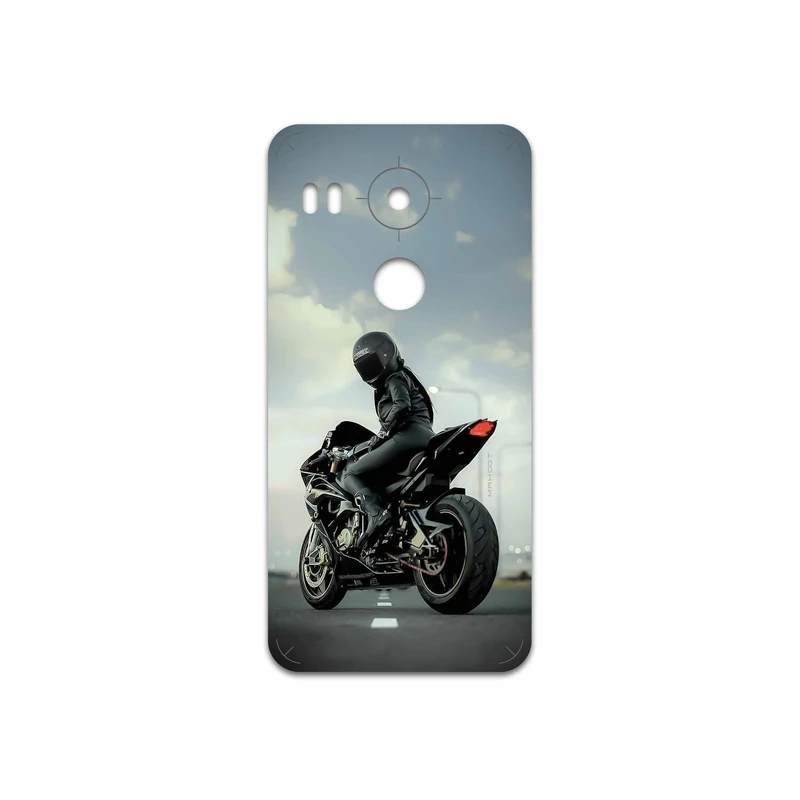 برچسب پوششی ماهوت مدل Motorcycling مناسب برای گوشی موبایل گوگل Nexus 5X