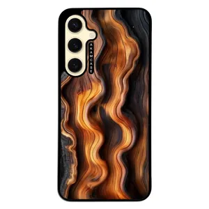AKAM AMC-WSGS24FE-WOOD-16 Cover For Samsung Galaxy S24 FE