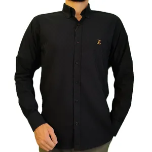 پیراهن آستین بلند مردانه مدل lv01