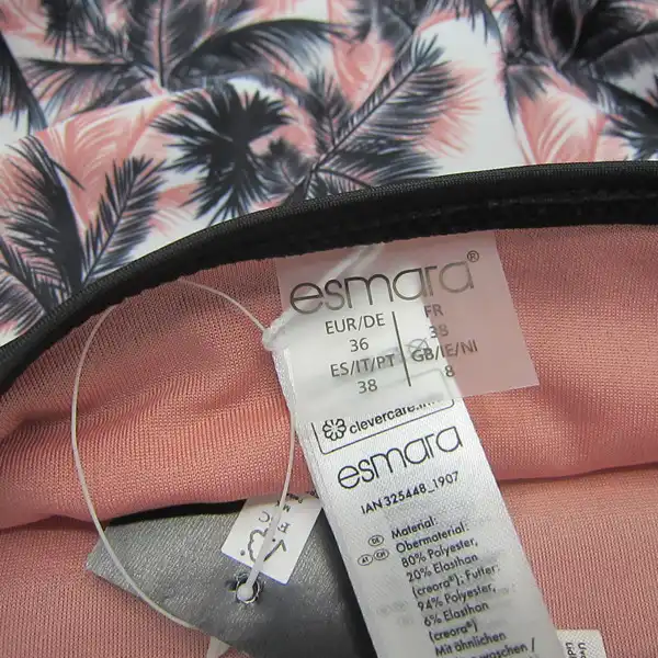 مایو زنانه اسمارا طرح نخل کد M43