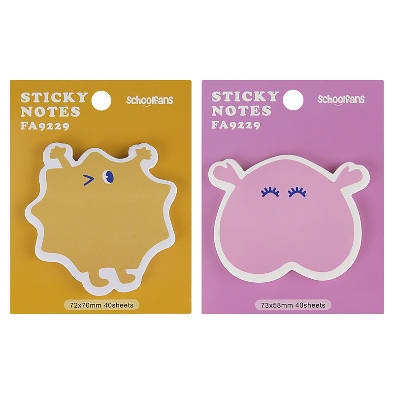 کاغذ یادداشت چسب دار اسکول فنس مدل 2718 بسته 2 عددی