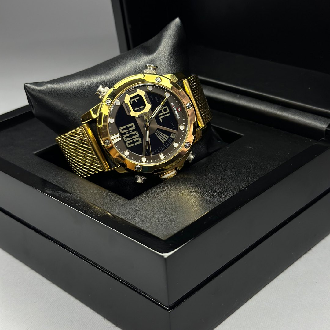 ساعت مچی عقربه‌ای مردانه نیوی فورس مدل Nf9172