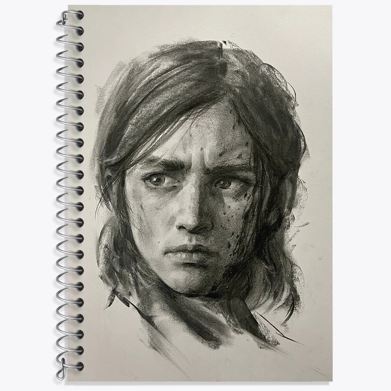 دفتر لغت 50 برگ خندالو طرح بازی آخرین بازمانده از ما (The Last Of Us) کد 31716