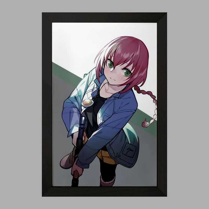 تابلو خندالو مدل سوو انیمه تاریک تر از سیاهی Darker than black  کد 22566