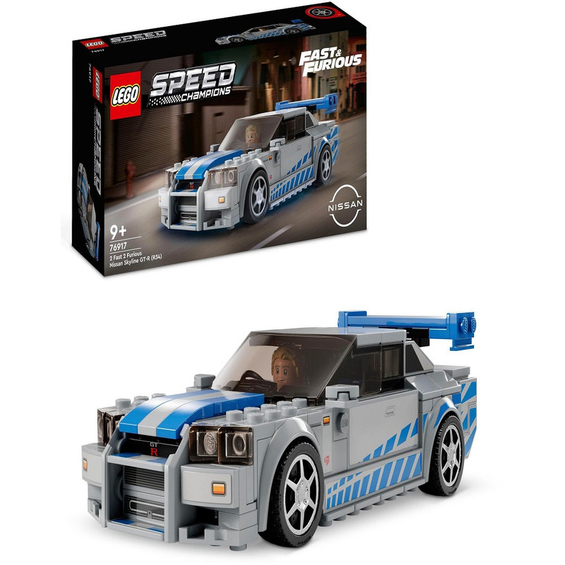 لگو سری اسپید مدل Fast 2 Furious Nissan Skyline GT-R (R34) 76917