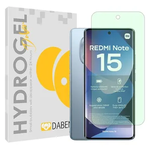 Daben Hydrogel model anti green Screen Protector for Xiaomi Redmi Note 15 4G mobile phone