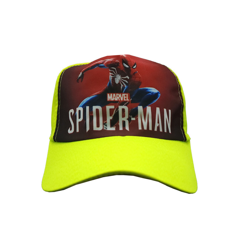 کلاه کپ پسرانه طرح مرد عنکبوتی