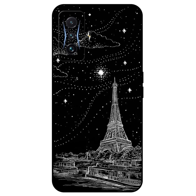 کاور مگافون طرح ایفل مدل 8107 مناسب برای گوشی موبایل شیائومی Redmi K50 Gaming  