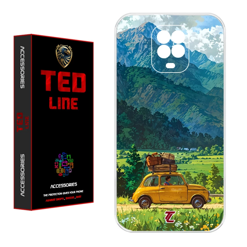 کاور تدلاین طرح سفر کد 1165 مناسب برای گوشی موبایل شیائومی Redmi Note 9S / Note 9 Pro