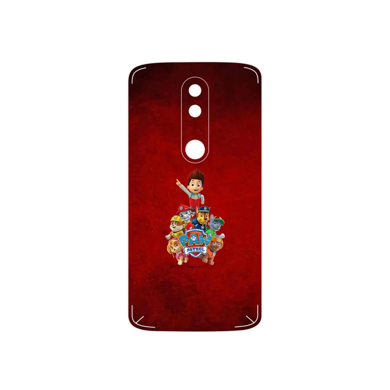 برچسب پوششی ماهوت مدل Paw Patrol مناسب برای گوشی موبایل موتورولا Moto X Force