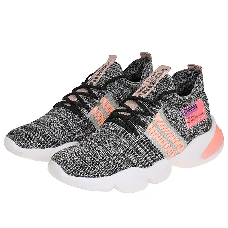 کفش پیاده روی زنانه مدل 349011421 رنگ خاکستری تیره