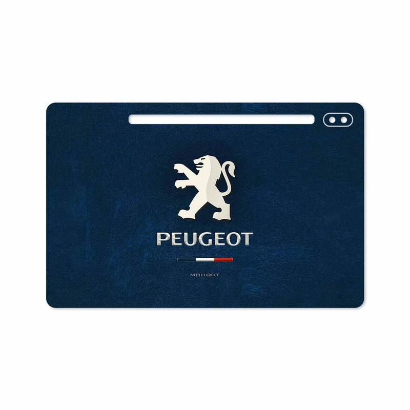 برچسب پوششی ماهوت مدل Peugeot-Logo مناسب برای تبلت سامسونگ Galaxy Tab S6 2019 SM-T860