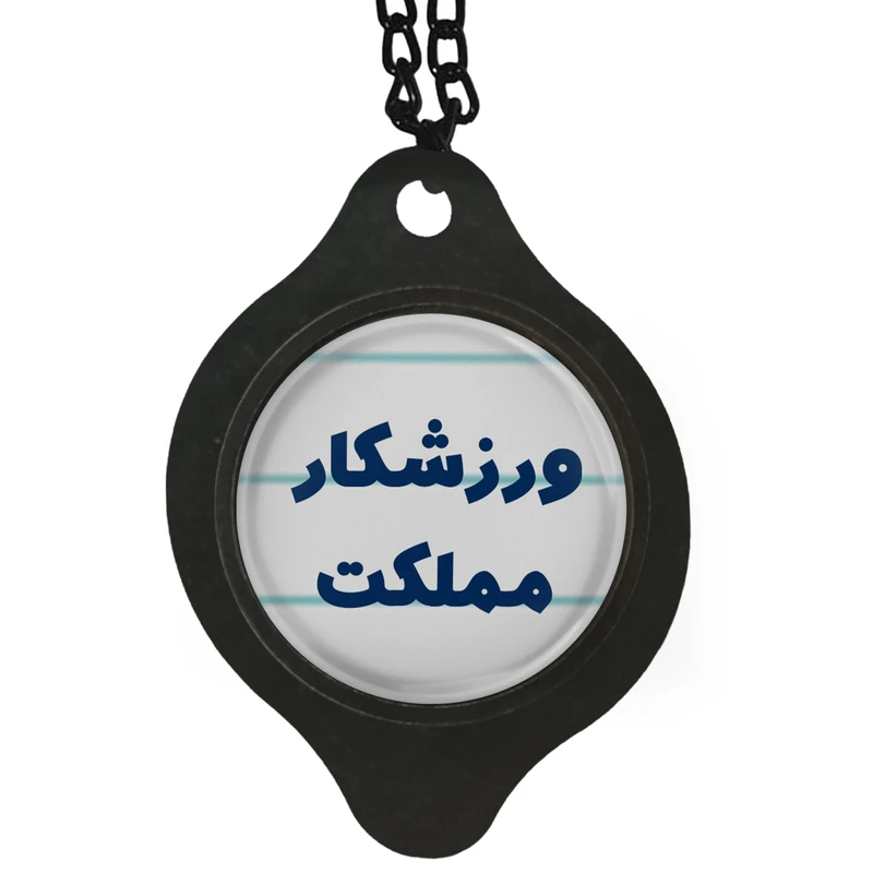 آویز تزئینی خودرو مدل ورزشکار مملکت کد 346