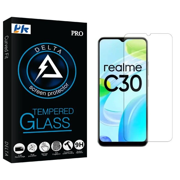 محافظ صفحه نمایش پی کی مدل Delta مناسب برای گوشی موبایل ریلمی C30