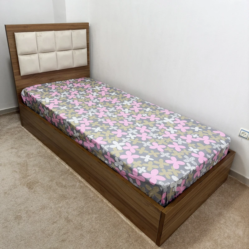 ملحفه ناتوسا مدل توسکا یک نفره سایز 170x240 سانتی متر