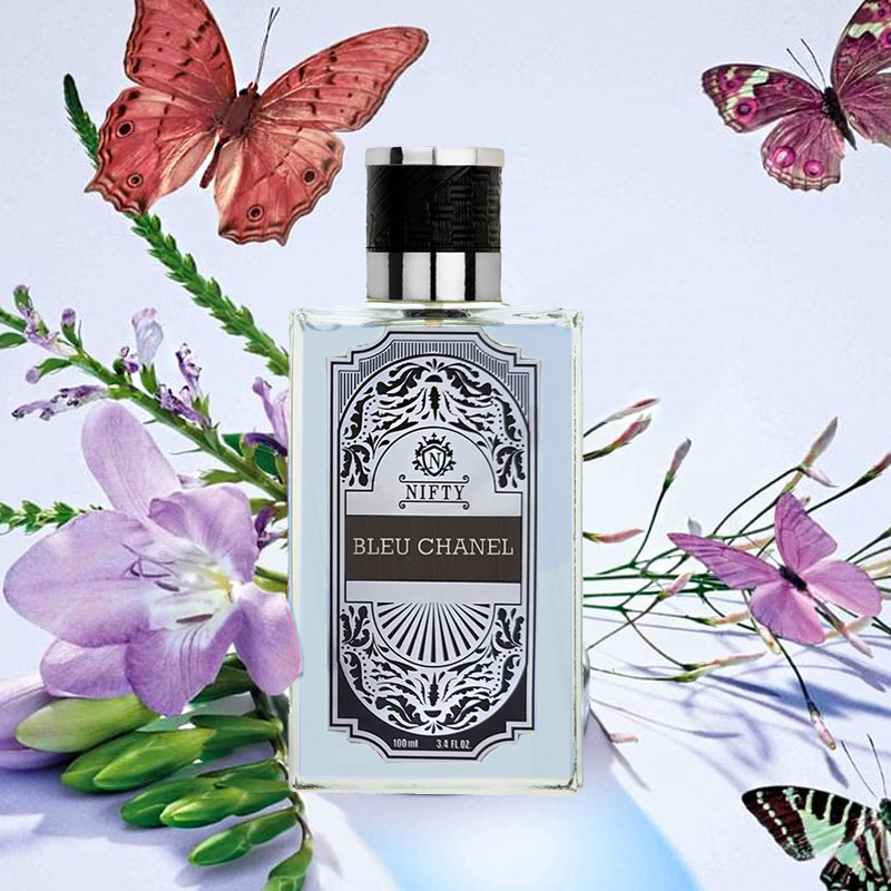 ادو پرفیوم مردانه نیفتی مدل بلو دی شنل حجم 100 میلی لیتر