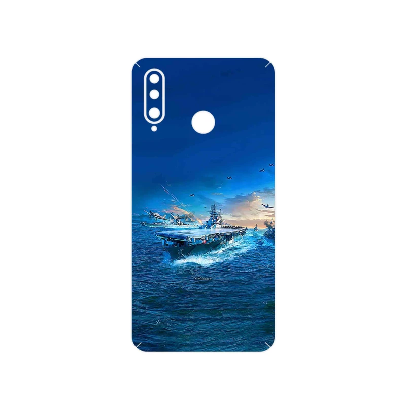 برچسب پوششی ماهوت مدل Warship مناسب برای گوشی موبایل هوآوی P30 Lite (24 MP Camera)